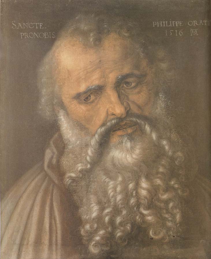 Albrecht Durer Head of the Apostle Philip